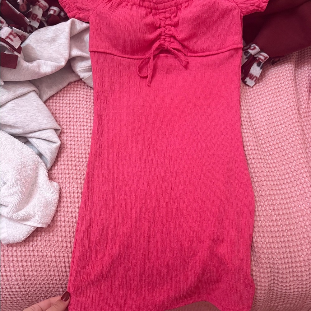 Pink Mini Dress